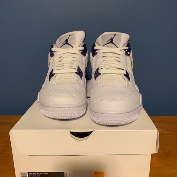 jordan 4 metallic purple - Picture 4 of 8